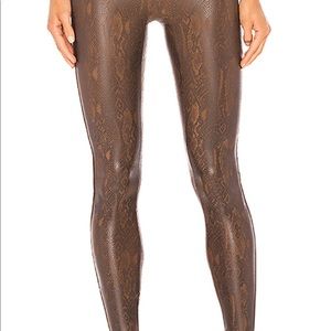 Spanx snakeskin legging